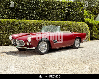 1958 Maserati 3500 GT Cabriolet von Touring Superleggera von Mailand Stockfoto