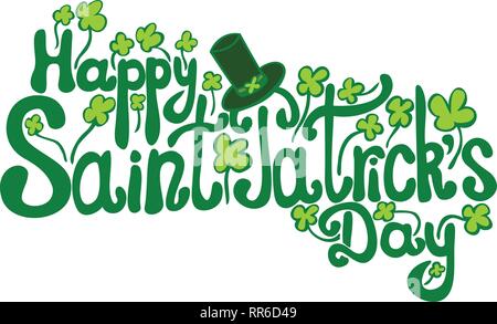 St. Patricks Day Vector Background Stock Vektor