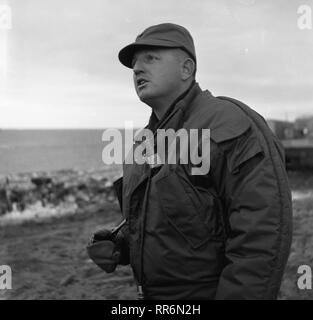 Operation Deep Freeze ich - 1955 / 1956 - USA Task Force 43 Stockfoto