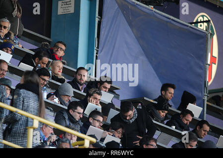 Bologna, Italien. 24 Feb, 2019. Fußball, Serie A TIM 2018-19 - BOLOGNA JUVENTUS 0-1 im Bild: Credit: Unabhängige Fotoagentur/Alamy leben Nachrichten Stockfoto