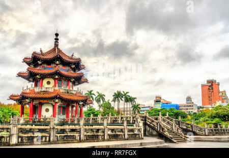 Pavillon auf der 228 Peace Memorial Park in Taipei, Taiwan Stockfoto