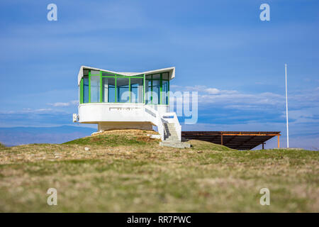 Roupel Festung in der Griechischen Buglarian Grenzen, Denkmal des Zweiten Weltkrieges, Griechenland. Stockfoto