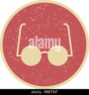 Experimentelle Gläser Vektor Icon Zeichen Symbol Vektor Illustration für den privaten und gewerblichen Gebrauch... Reinigen Sie trendige Symbol... Stock Vektor