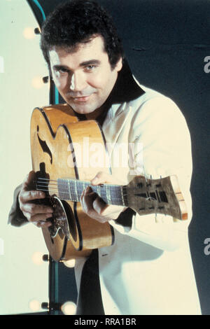 TED HEROLD, Rock'n'Roll-Sänger, mit Gitarre, 80er Jahre. United Archives/Kpa/Reiss/Portrait, Musik, Sänger, Musiker, Rock'n'Roll, 80er/Überschrift: TED HEROLD Stockfoto