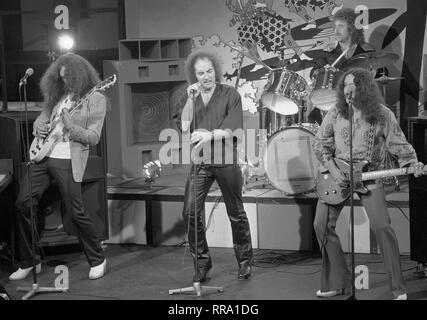 URIAH HEEP, britische Rockband, 70er Jahre. B 80614/Musik, Rock, Band, 70 er/Überschrift: URIAH HEEP Stockfoto