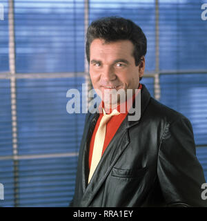 TED HEROLD, Rock'n'Roll-Sänger, 1981. /Portrait, Musik, Sänger, Musiker, Rock'n'Roll, 80er/Überschrift: TED HEROLD Stockfoto