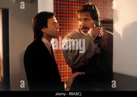 TATORT/Freunde/D 1986/Klaus Emmerich/KLAUS WENNEMANN (Frieder), Götz George (Schimanski) Goetz George 32911/Überschrift: TATORT/D 1986 Stockfoto