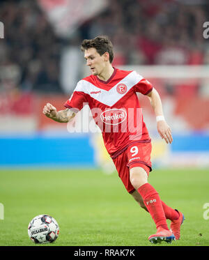 Düsseldorf, Deutschland. 23 Feb, 2019. Benito RAMAN (D) Förderung, Fußball 1. Fussballbundesliga, 23. Spieltag Fortuna Düsseldorf (D) - FC Nürnberg (N) 2:1, 23.02.2019 in Düsseldorf/Deutschland. ##DFL-Bestimmungen verbieten die Verwendung von Fotografien als Bildsequenzen und/oder quasi-Video## | Verwendung der weltweiten Kredit: dpa/Alamy leben Nachrichten Stockfoto