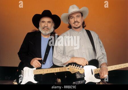 Country-Duo BELLAMY BROTHERS, 1996. /Überschrift: Bellamy Brothers Stockfoto