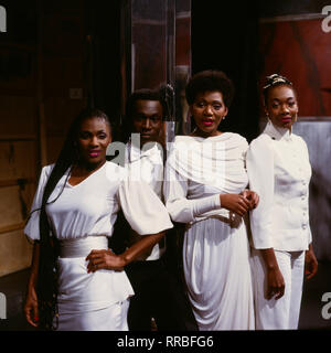 BONEY M, Pop- und Disco Bildung (1984)/Überschrift: boney M Stockfoto