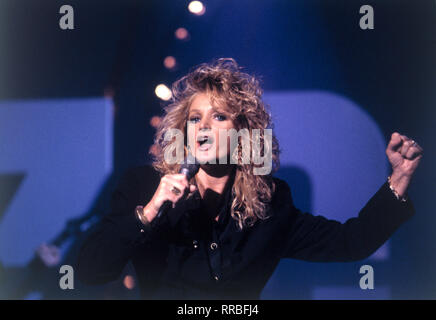 BONNIE TYLER, Rock Singer (1992)/Überschrift: Bonnie Tyler Stockfoto