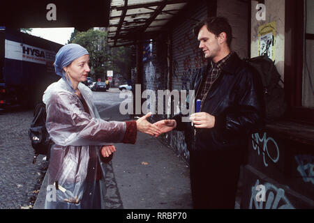 Ein Film von Helke Misselwitz. Szene mit: CEZARY PAZURA und Susanne Lothar/Überschrift: ENGELCHEN Stockfoto