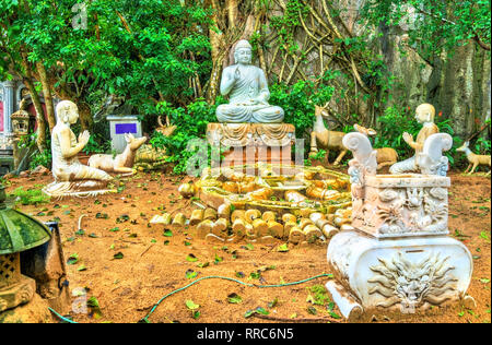 Buddhistische Tempel auf Marmor Berge bei Da Nang, Vietnam Stockfoto