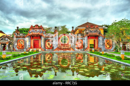 Tam Quan Ba Mu Tempel in Hoi An, Vietnam Stockfoto