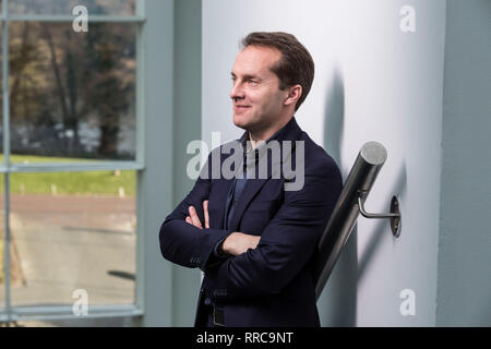 Conor Pierce, Samsung UK Vice President. Foto: JEFF GILBERT 13.02.2019 Chertsey, Surrey, Großbritannien Stockfoto