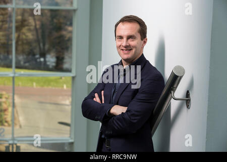 Conor Pierce, Samsung UK Vice President. Foto: JEFF GILBERT 13.02.2019 Chertsey, Surrey, Großbritannien Stockfoto