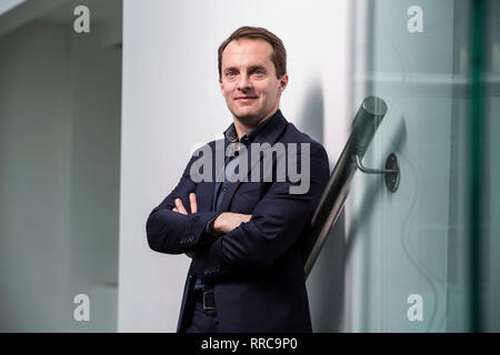 Conor Pierce, Samsung UK Vice President. Foto: JEFF GILBERT 13.02.2019 Chertsey, Surrey, Großbritannien Stockfoto