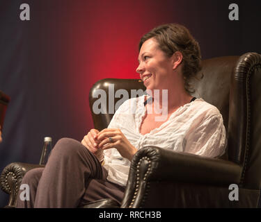 Oscar ausgezeichnete Schauspielerin Olivia Coleman Stockfoto