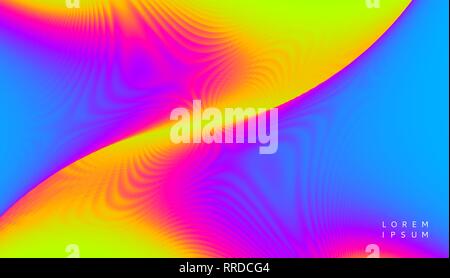 Abstrakte verschwommene Farbe Hintergrund. Moderne-vektor design für mobile App. Trendy Gradienten. Stock Vektor