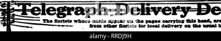 . Floristen Review [microform]. Blumenzucht. 74 Die Floristen Review Decembeb 30, 1920. Th* flortsta, deren eardt mmmr auf der paaros ownrlnc taoad thia, Aro praparad zu ftu ortani aus ottiar Oorlata für looal daUvarr auf Tta. Bitte beachten Sie, dass diese Bilder sind von der gescannten Seite Bilder, die digital für die Lesbarkeit verbessert haben mögen - Färbung und Aussehen dieser Abbildungen können nicht perfekt dem Original ähneln. extrahiert. Chicago: Floristen Pub. Co Stockfoto