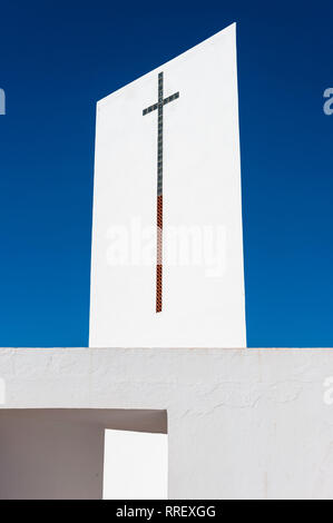 Kirche Nuestra Señora del Carmen in Corralejo, Fuerteventura Stockfoto