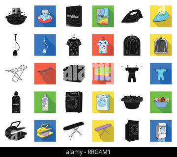 Geräte, schwarz, flach, Bleichen, Board, Schüssel, Reinigen, Reiniger, Reiniger, Reinigung, Sauberkeit, Kleidung, Sammlung, Deckel, Design, schmutzig, Trocknen, Trockner, Trocknung, Ausrüstung, Hand, Hausaufgaben, Hoffnung, Haus, Haushalt, Icon, Illustration, Industrielle, Bügeln, isoliert, Wäscheservice, Logo, Maschine, Auftrag, Stapel, Pulver, Presse, Satz, Zeichen, Seife, Symbol, Dinge, Werkzeug, Handtuch, Behandlung, Vakuum, Vector, Waschen, web Vektor Vektoren, Stock Vektor