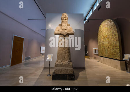 Antike Artefakte im Nationalmuseum von Irak, Bagdad, Irak, Naher Osten Stockfoto