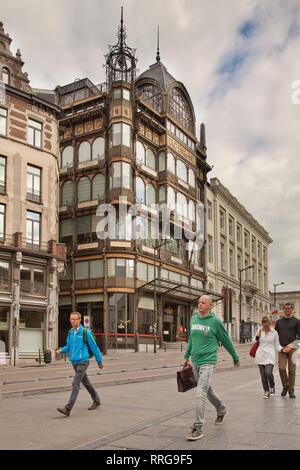 MIM, Musikinstrumente Museum, Brüssel, Belgien, Europa Stockfoto