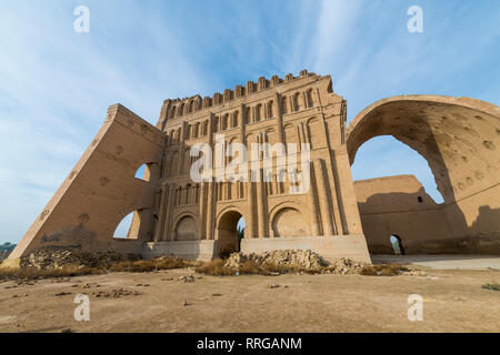 Die antike Stadt von Ctesiphon mit größten Arch in der Welt, Ctesiphon, Irak, Naher Osten Stockfoto