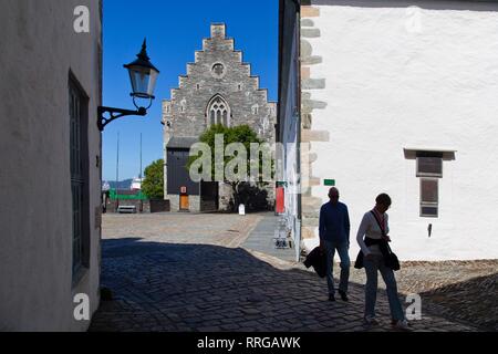 Haakon's Hall, Bergen, Norwegen, Skandinavien, Europa Stockfoto