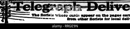 . Floristen Review [microform]. Blumenzucht. OCTOBIB 7, 1920 Die Floristen Review 91. Th" Florist * whoa * esrd* avpMtf auf der vasos oarrylns hMitf tbla * aro Prop "r" d ordors...-. fromotbor Florist * für lokale doUvcnr auf der unuUlMMl * Füllen.. Bitte beachten Sie, dass diese Bilder sind von der gescannten Seite Bilder, die digital für die Lesbarkeit verbessert haben mögen - Färbung und Aussehen dieser Abbildungen können nicht perfekt dem Original ähneln. extrahiert. Chicago: Floristen Pub. Co Stockfoto