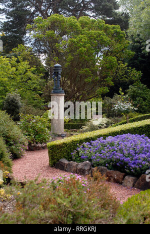 Tourismus: Gärten in Alloway, Ayrshire, Schottland, Großbritannien Stockfoto