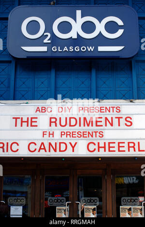Kulturtourismus: O2 abc Kino, Glasgow, Schottland, Großbritannien Stockfoto