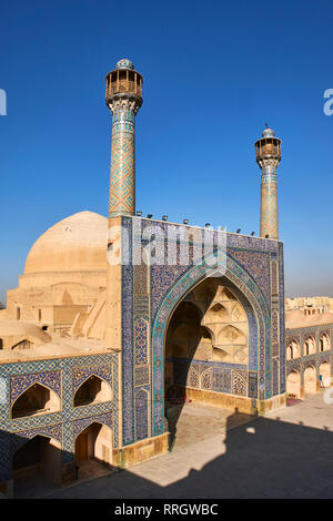 Freitag Moschee, UNESCO-Weltkulturerbe, Isfahan, Iran, Naher Osten Stockfoto
