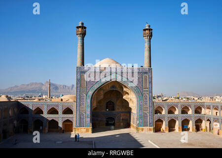 Freitag Moschee, UNESCO-Weltkulturerbe, Isfahan, Iran, Naher Osten Stockfoto