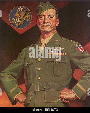 Generalleutnant Claire Lee Chennault. Stockfoto