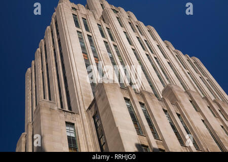 Aldred Gebäude, Old Montreal, Quebec, Kanada Stockfoto