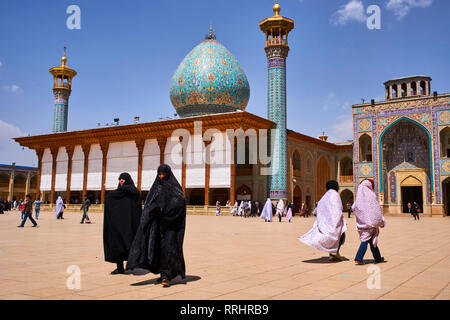 Shah Cheragh Mausoleum, Shiraz, Provinz Fars, Iran, Naher Osten Stockfoto