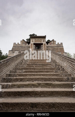 Sima Qian Tempel, Hancheng, Provinz Shaanxi, China, Asien Stockfoto