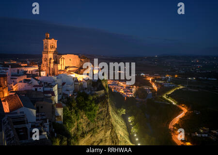 Arcos de la Frontera, Provinz Cádiz, Andalusien, Spanien, Europa Stockfoto