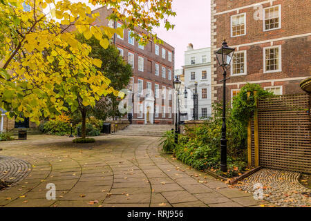 Das Middle Temple Gardens an der Temple Inn, in Holborn, London, England, Vereinigtes Königreich, Europa Stockfoto