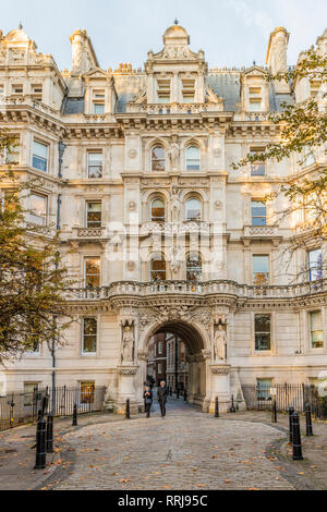 Temple Inn in Holborn, London, England, Vereinigtes Königreich, Europa Stockfoto