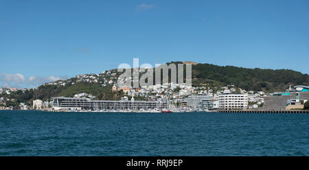 Wellington, Nordinsel, Neuseeland. Stockfoto