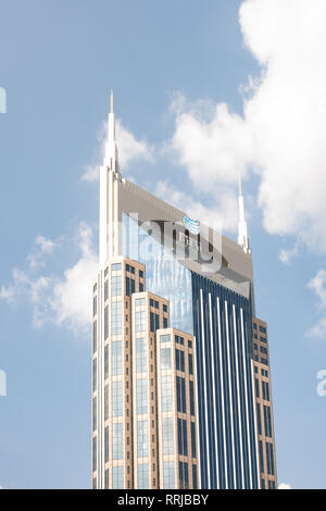 In der Innenstadt von Nashville, Tennessee Sommer während der CMA Fest Stockfoto