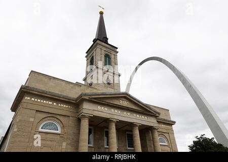 St Louis Arch park, Missouri Stockfoto