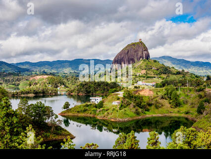 El Penon de Guatape (Rock von guatape), Departement Antioquia, Kolumbien, Südamerika Stockfoto