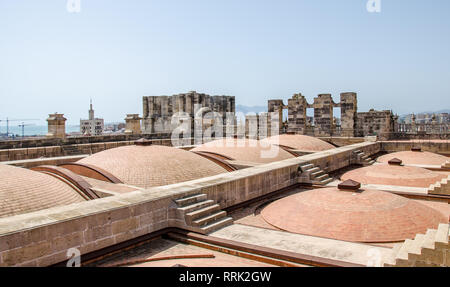 Dach, Catedral de La Encarnacion, Malaga, Spanien Stockfoto