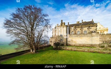 Stirling Castle in Stirling, Schottland, Großbritannien Stockfoto