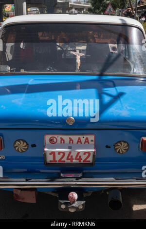 Taxi, Addis Abeba, Äthiopien Stockfoto