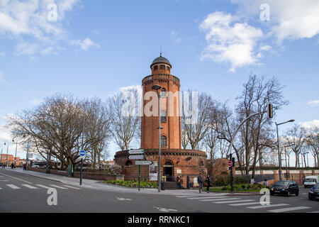 Historischen Wasserturm in Toulouse, Frankreich Stockfoto